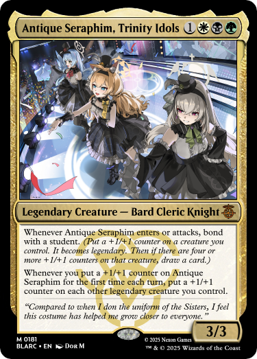 Antique Seraphim, Trinity Idols